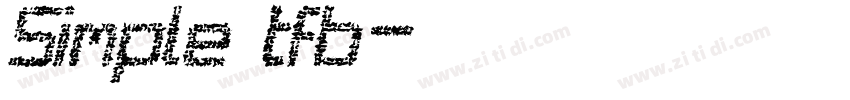 Simple tfb字体转换